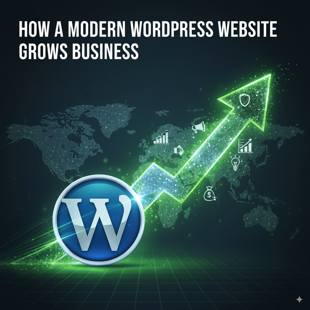 how modern wordpress website grows your business
