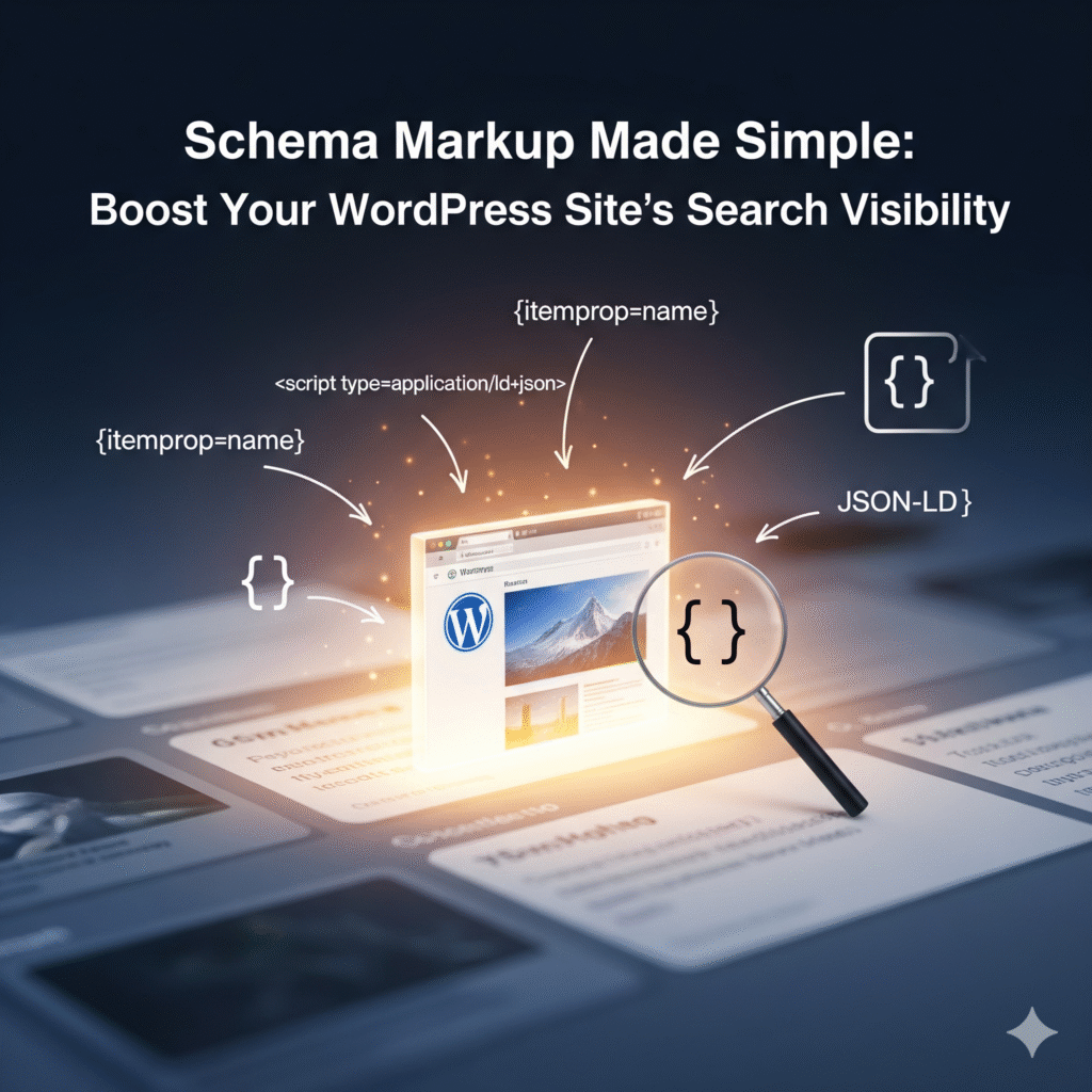 schema markup WordPress