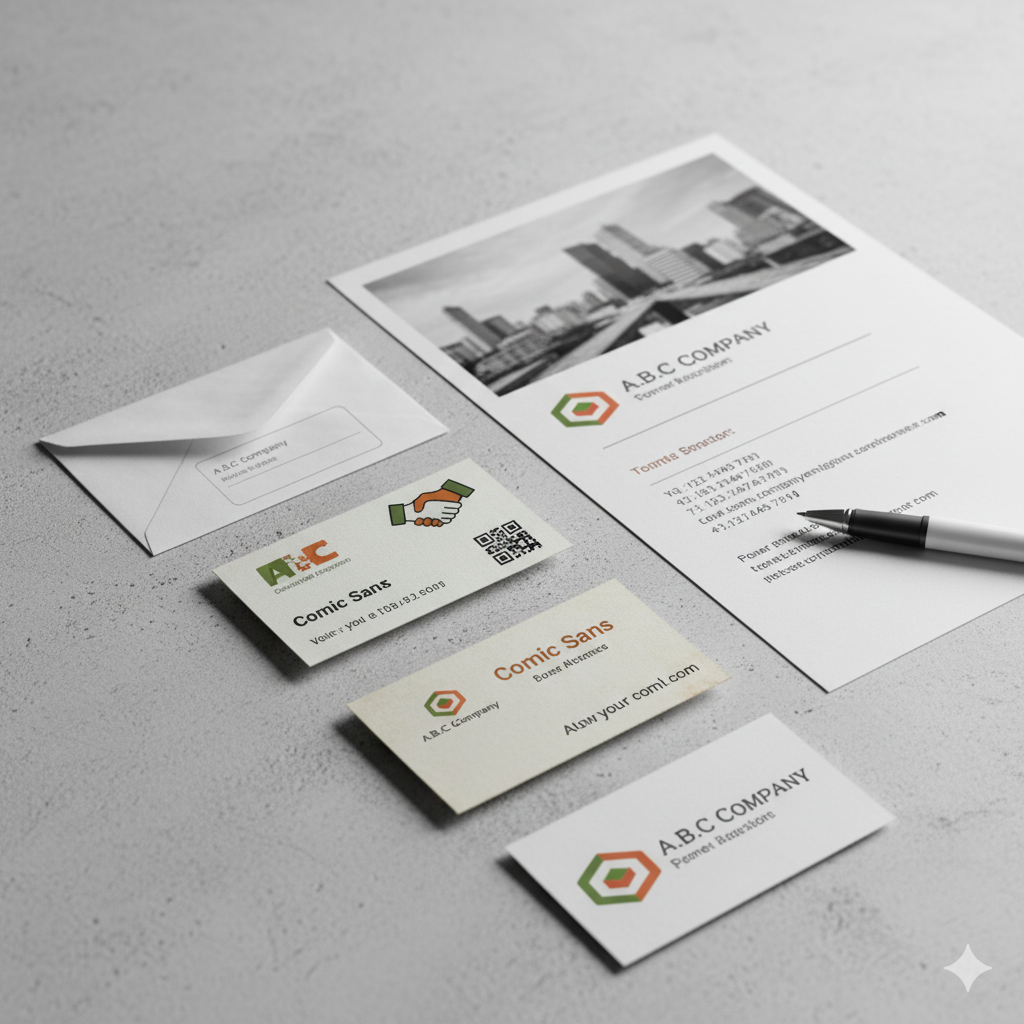 business card and stationary services